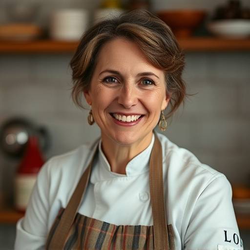 Ritratto di Elena Rossi, chef e autrice principale di Ricette Squisite