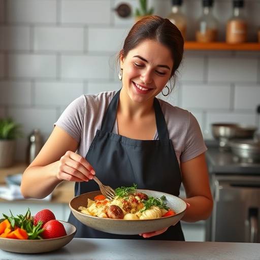 Ritratto di Giulia Bianchi, food blogger e fotografa culinaria per Ricette Squisite